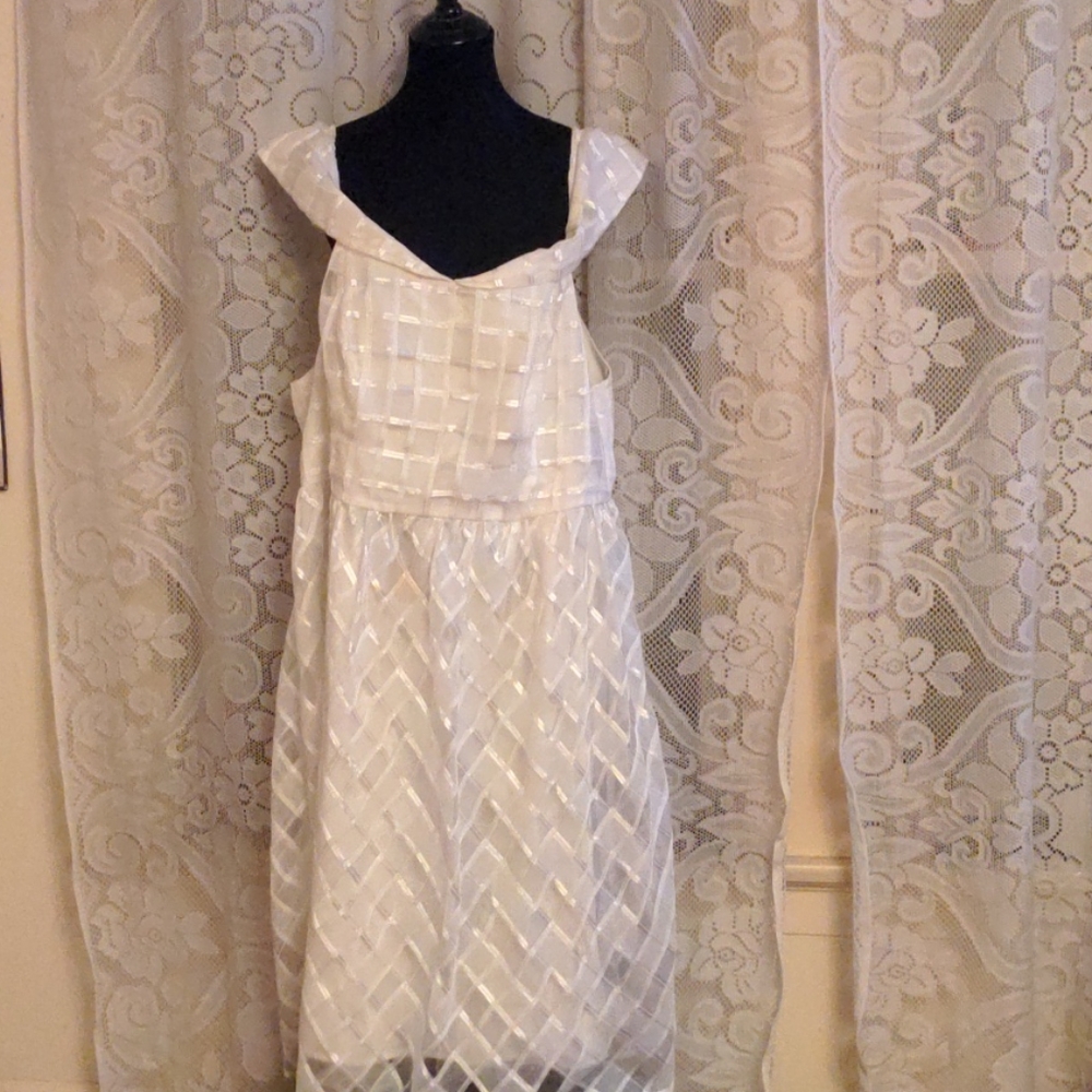 White dress